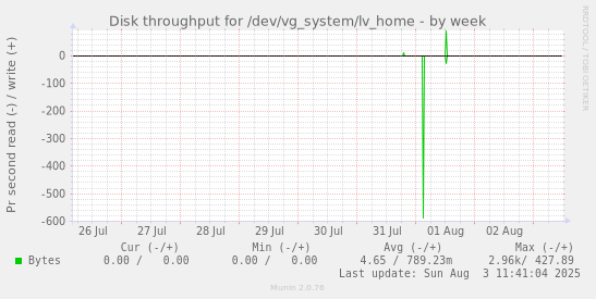Disk throughput for /dev/vg_system/lv_home